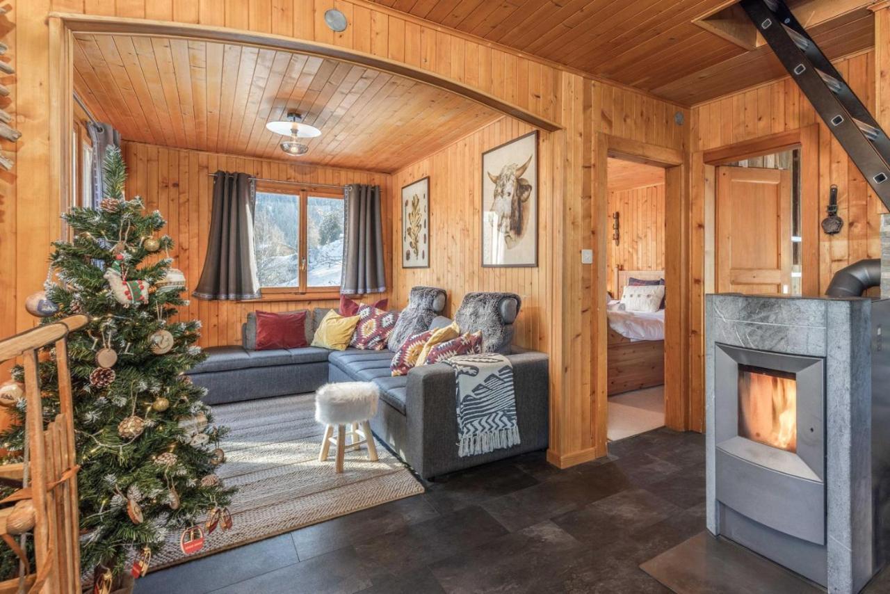 Chalet Noisette Authentic Swiss Chalet Perfect For Families La Tzoumaz Exterior photo