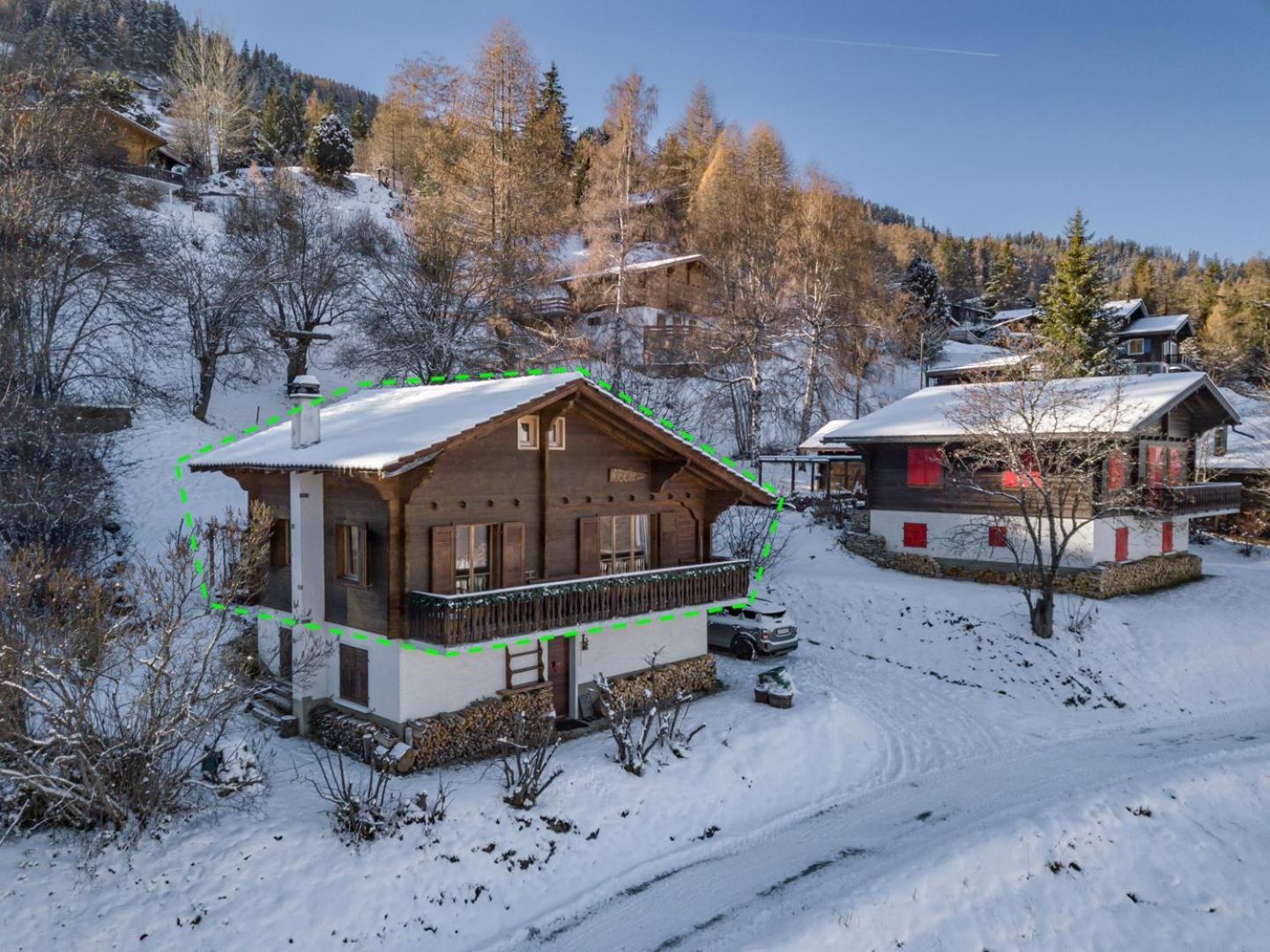 Chalet Noisette Authentic Swiss Chalet Perfect For Families La Tzoumaz Exterior photo